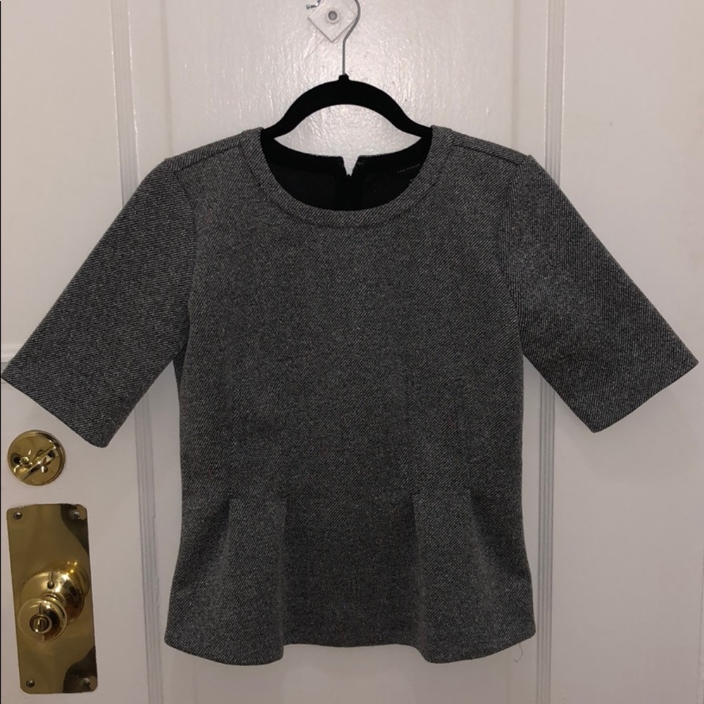 Anne Taylor Tweed Shirt XS